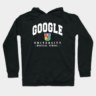 Google University Med School Hoodie